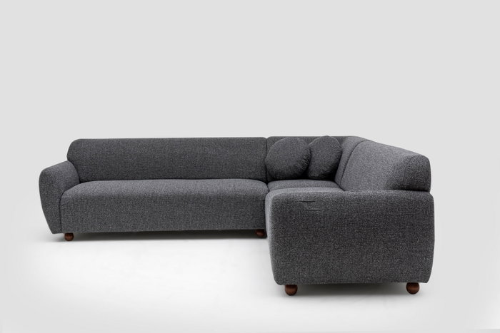 Atelier Del Sofa Eddy Corner 2 (3L-C-3R) - Gris oscuro Atelier Del Sofa Eddy Corner 2 (3L-C-3R) - Gris oscuro